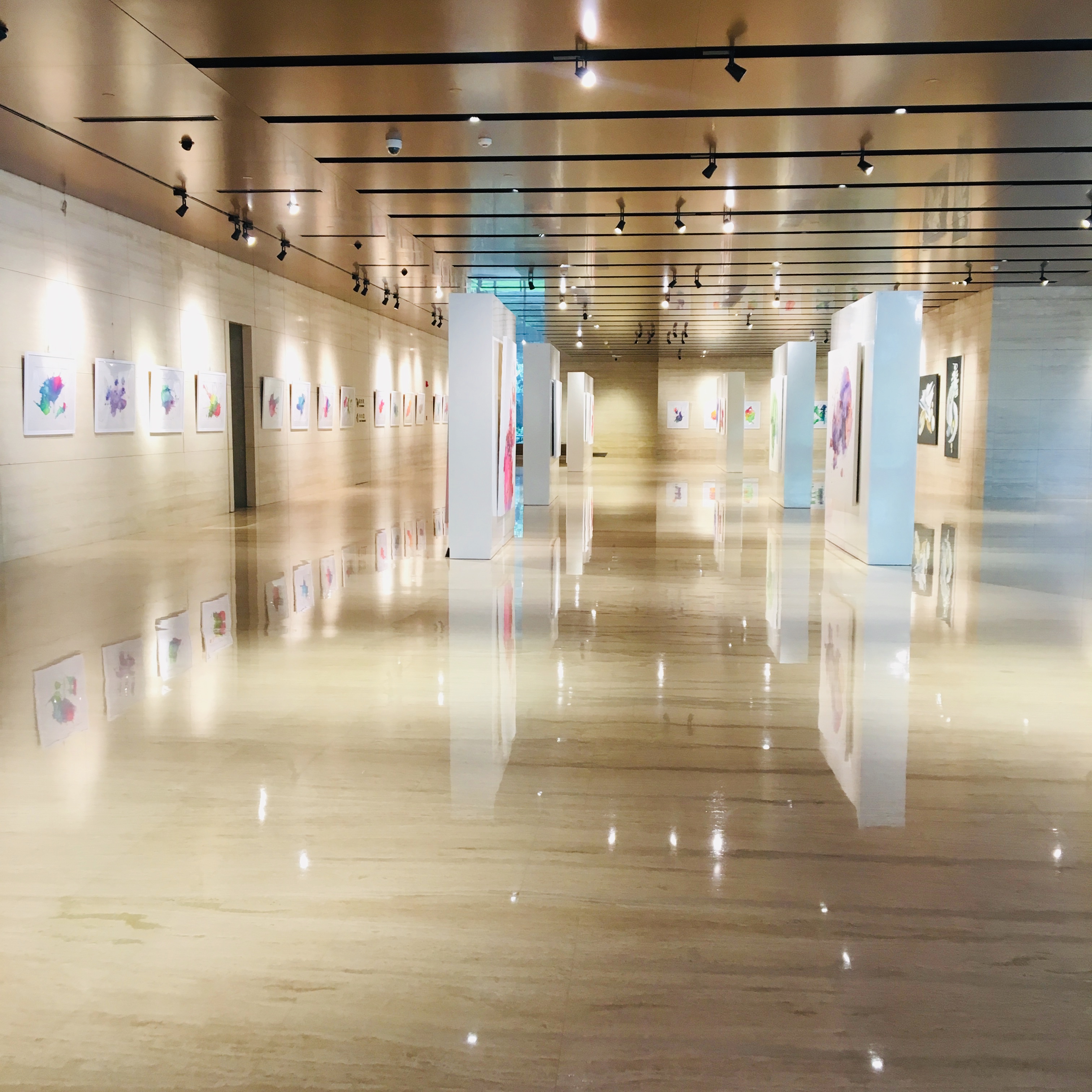 王大宙當代藝術展 怖展情况
