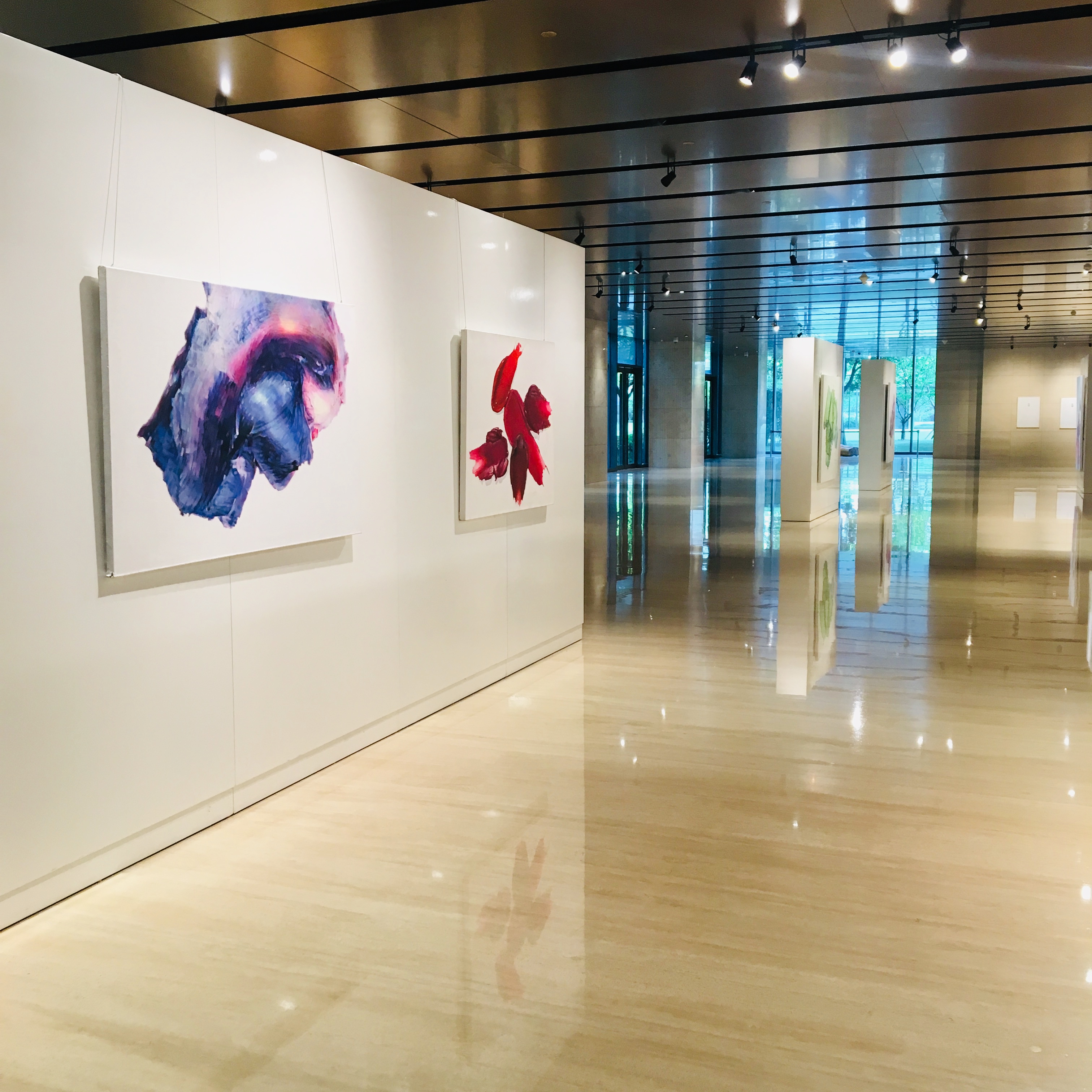 王大宙當代藝術展 怖展情况