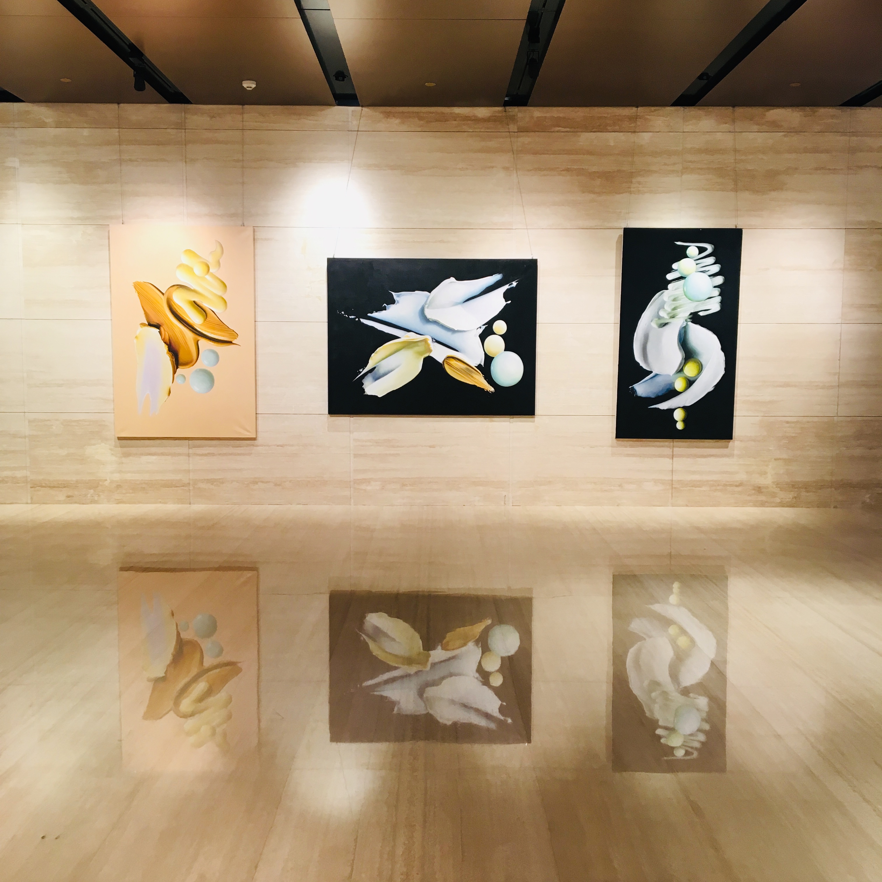 王大宙當代藝術展 怖展情况